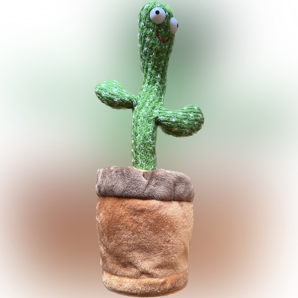Source Unknown Other - Wowee Dancing Cactus Toy Song Singing Talking Record & Repeating What You say